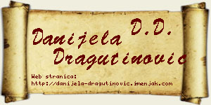 Danijela Dragutinović vizit kartica